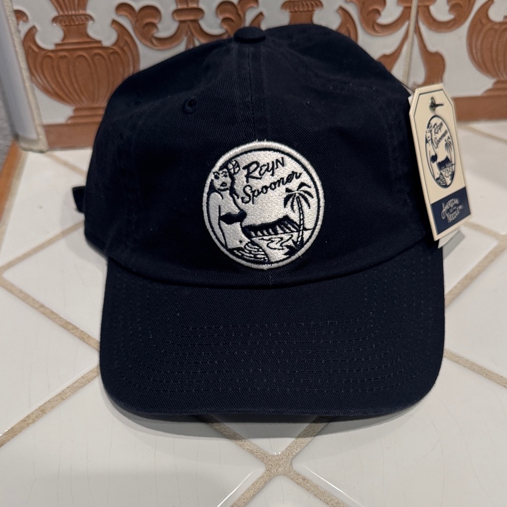 Reyn Spooner Navy Blue Cap with Logo